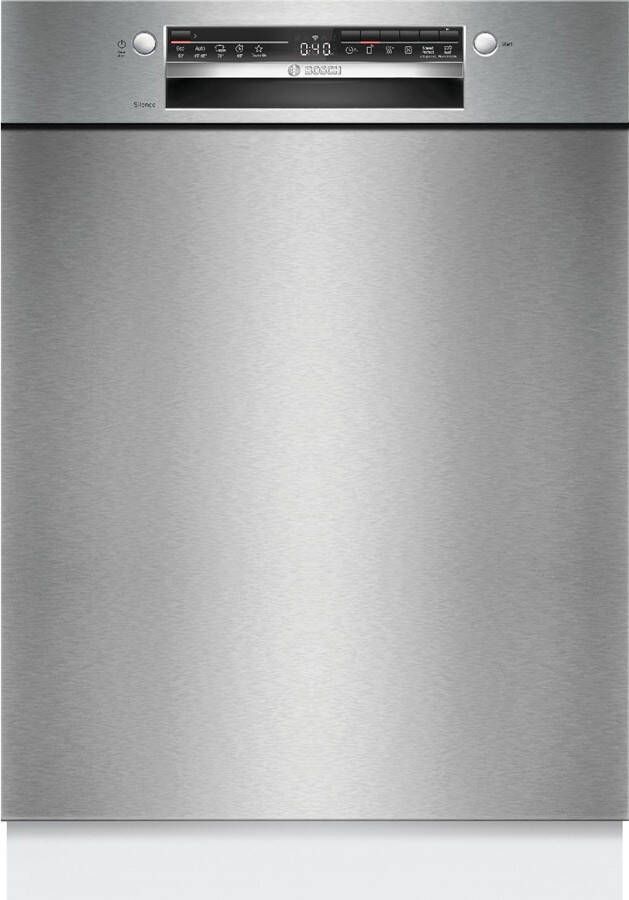 Bosch SMU2ITS09E Serie 2 Inbouwvaatwasser 60 cm Geborsteld staal Energielabel E Home Connect