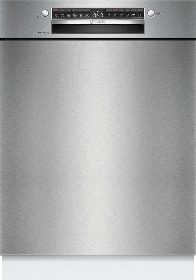 Bosch SMU6ZCS10E Serie 6 Inbouwvaatwasser Onderbouw 60 cm Geborsteld staal
