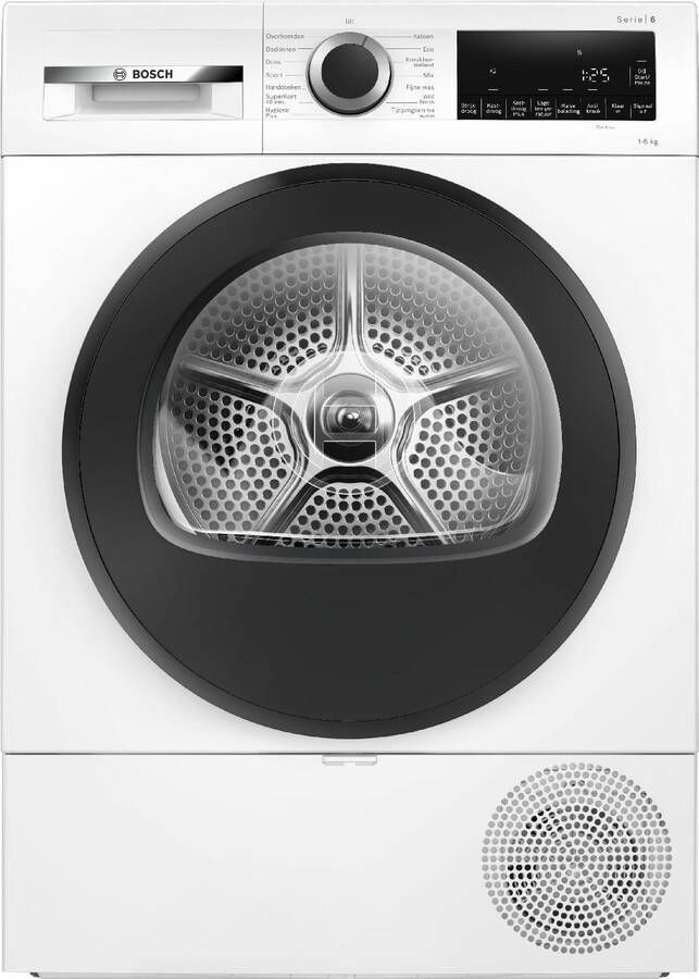 Bosch WQG133DANL 6 serie Wasdroger Warmtepompdroger 8 kg Stil