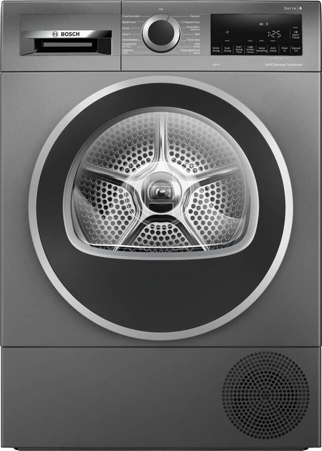 Bosch WQG235DINL Warmtepompdroger A+++ Zwart - Foto 2