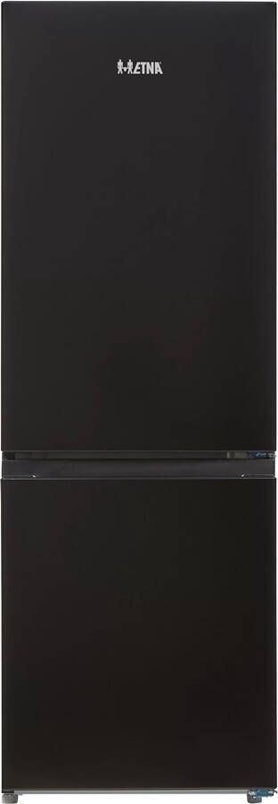 ETNA KCV143ZWA Koel-vriescombinatie Verwisselbare draairichting Zwart 143 cm - Foto 2