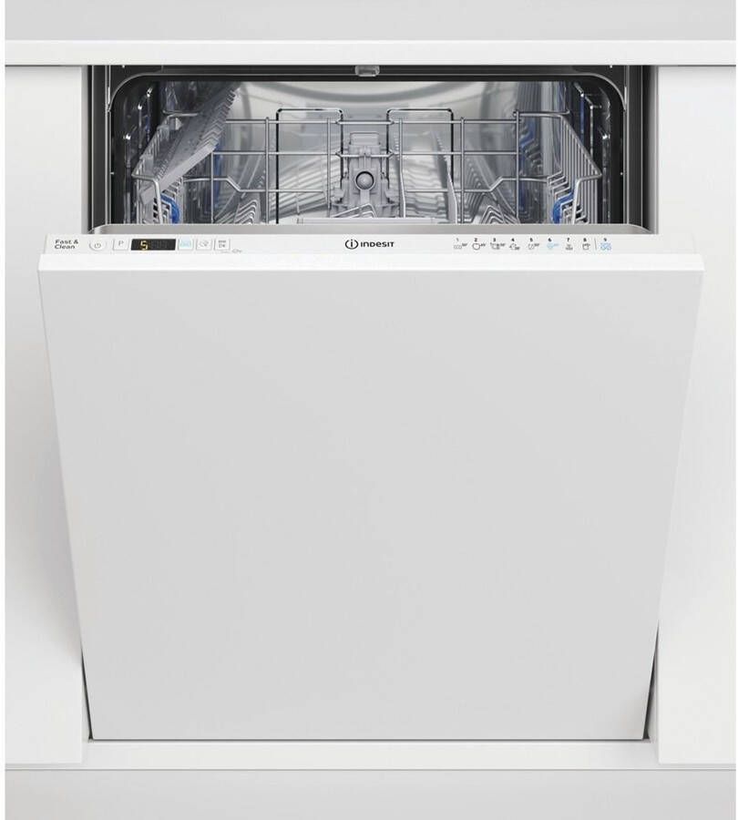 Indesit Volledig geïntegreerde vaatwasser D2IHD526A 14 couverts L60cm 46dB Roestvrij staal - Foto 1