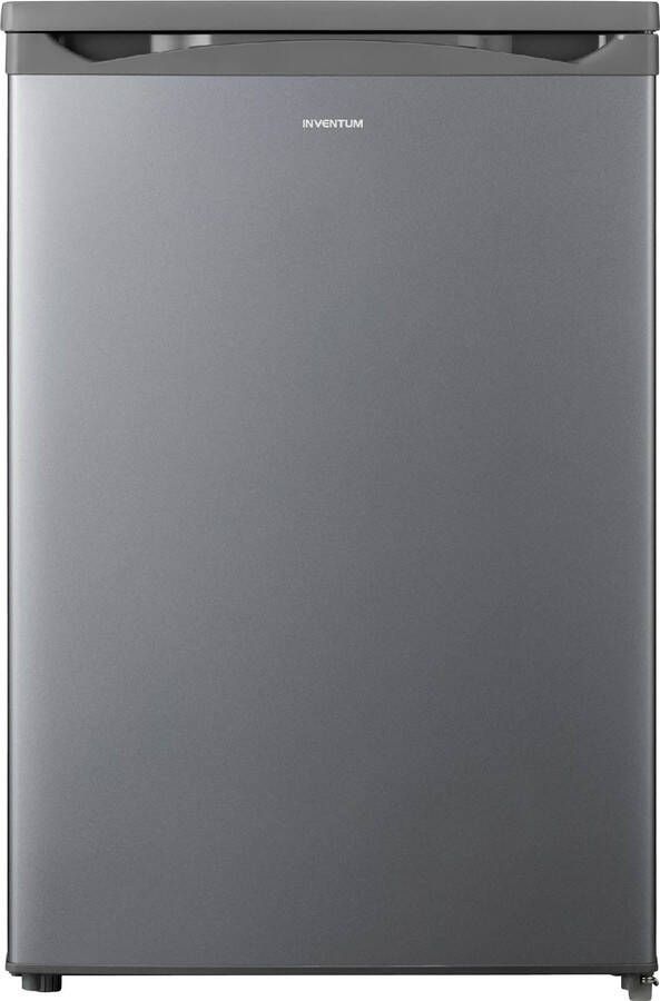 Inventum KK550S tafelmodel koelkast energiezuinig 131 liter Zonder vriesvak 55 cm breed Superkoelen Led-verlichting Energielabel D Vrijstaand RVS