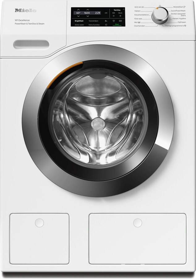 Miele WEJ 895 WPS Excellence PowerWash & TwinDos & SteamCare Wasmachine Wit
