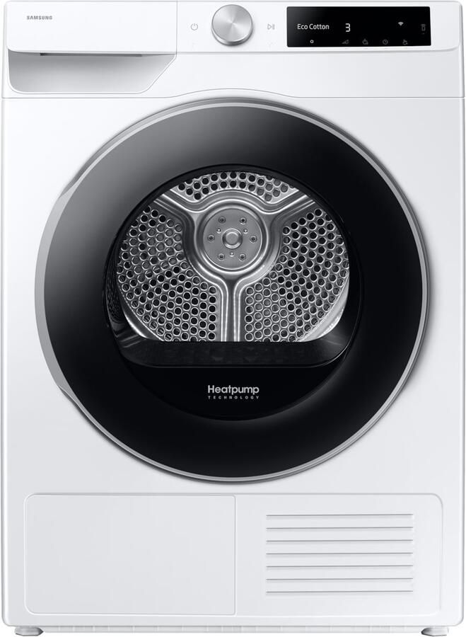 Samsung AI Dry DV90DG6845LEU3 6000 serie Wasdroger AI energy mode Energielabel A 9 kg 5 jaar garantie in Nederland
