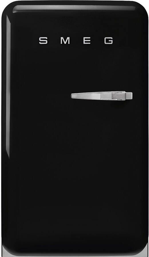 Smeg FAB10HLBL6 Vrijstaande Koelkast 50's Style Zwart