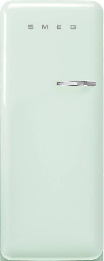 Smeg FAB28LPG5 Kastmodel koelkast scharnier links Mint Groen