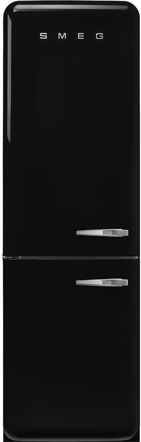 Smeg FAB32LBL6 Koel-vriescombinatie 50's Style Zwart