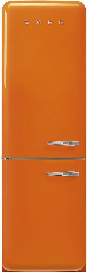 Smeg FAB32LOR6 Koel-vriescombinatie 50's Style Oranje