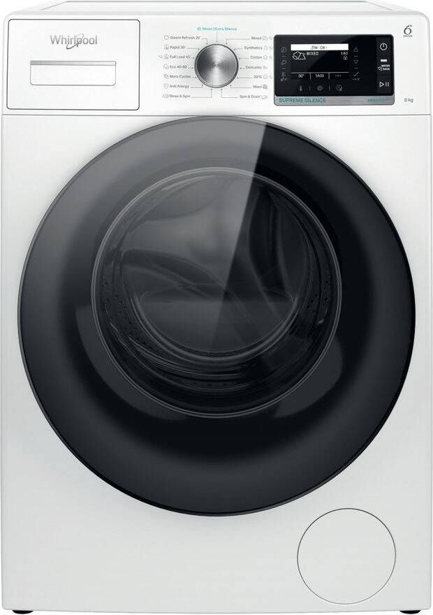 Whirlpool W7X 89 SILENCE EE Wasmachine Wit