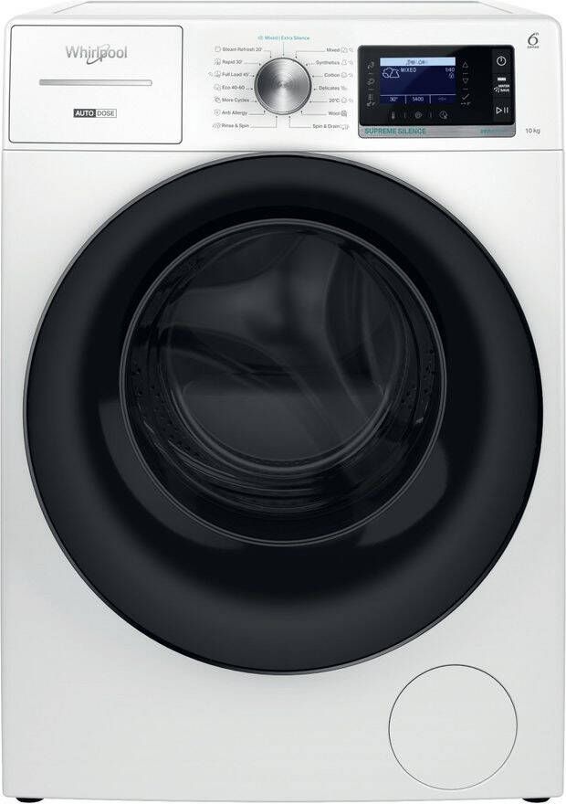 Whirlpool W8 09AD SILENCE EE Vrijstaande Wasmachine