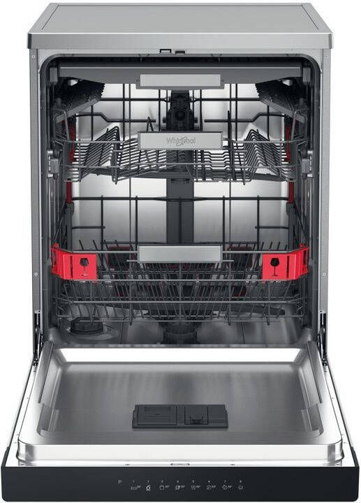 Whirlpool WH6FA14BN7A0X Vrijstaande vaatwasser Grijs - Foto 2