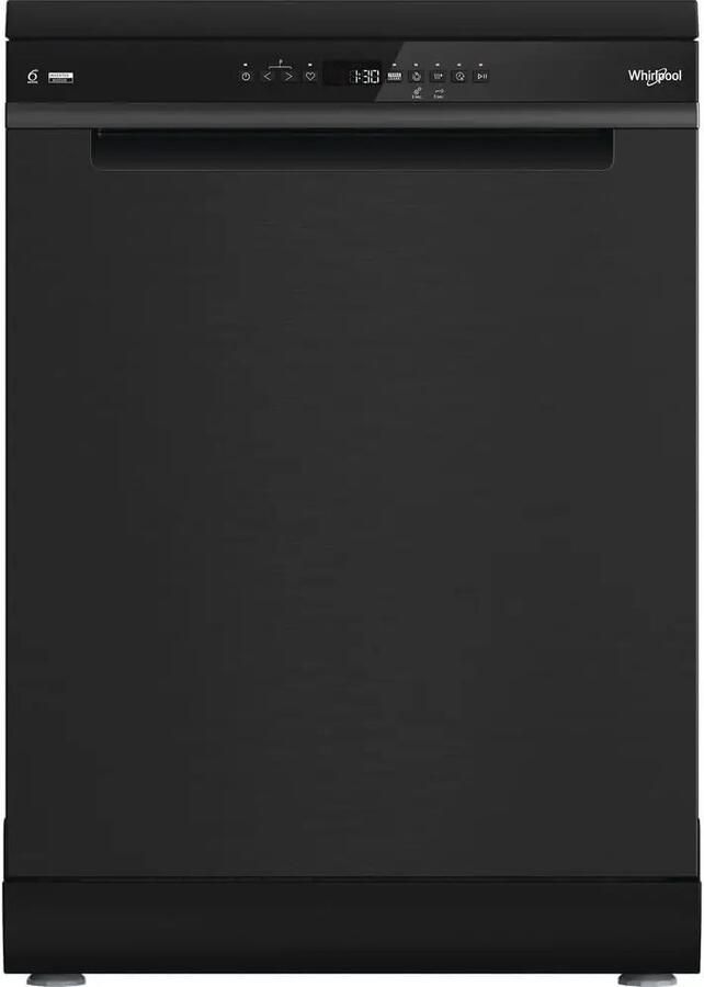Whirlpool W8F HP51BS MaxiSpace Privilege Vrijstaande vaatwasser Zwart