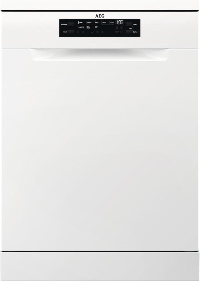 AEG FFB64627ZW Vrijstaande vaatwasser 13couverts Energielabel C 44dB GlassCare AirDry