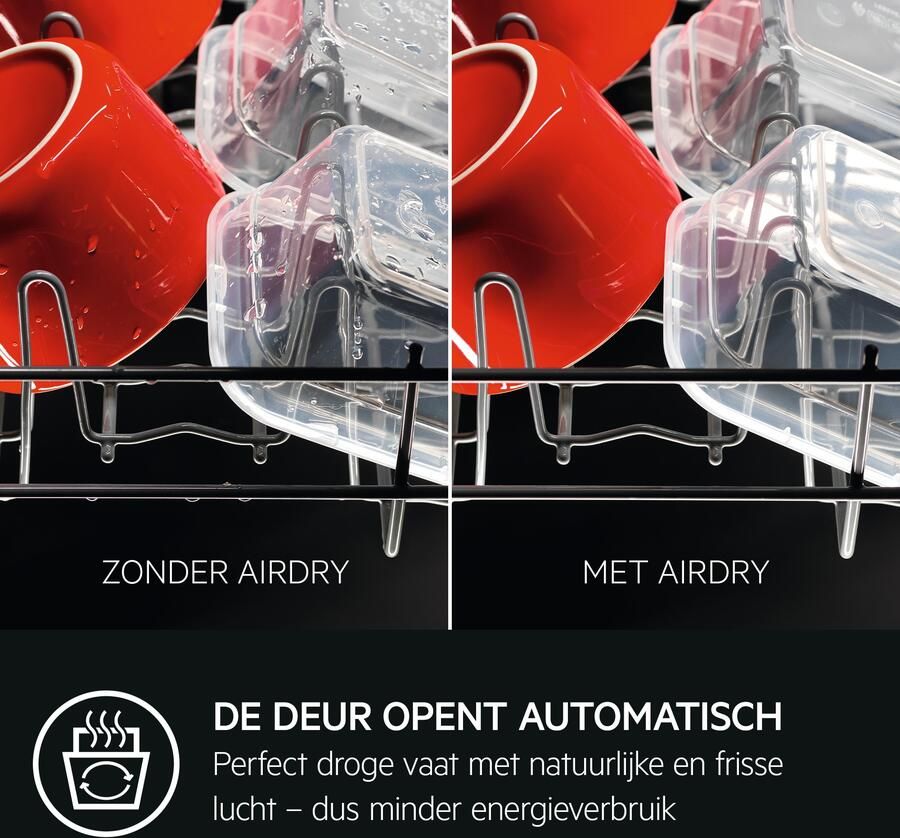 AEG 3000 serie AirDry Vrijstaande vaatwasser FFB33607ZM