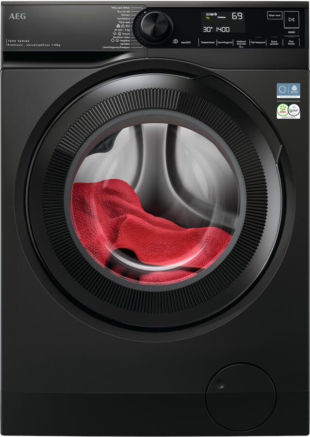 AEG 7000 ProSteam UniversalDose Wasmachine 10 kg Dark Silver LR7606UDS4