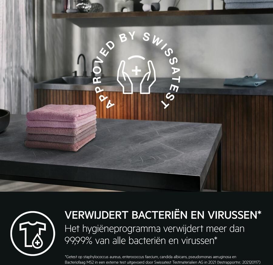 AEG LR9HAMBURG EcoLine 9000 serie Absolutecare Wasmachine 10 kg Wit - Foto 1