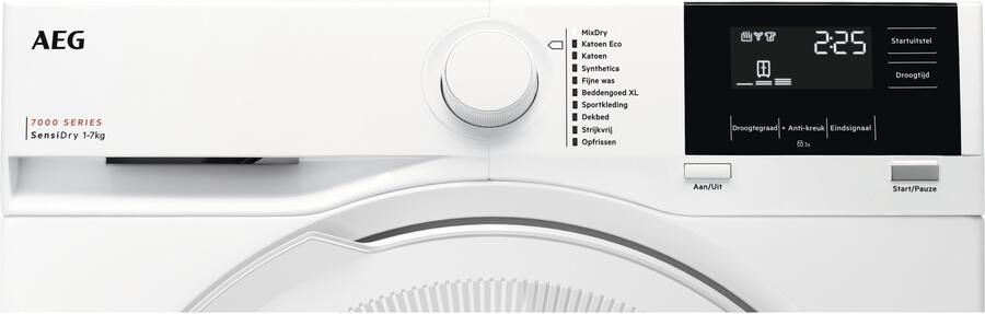 AEG TR737L2B – 7000 serie SensiDry Warmtepompdroger – Droger – Wasdroger – Energielabel A++ - Foto 6