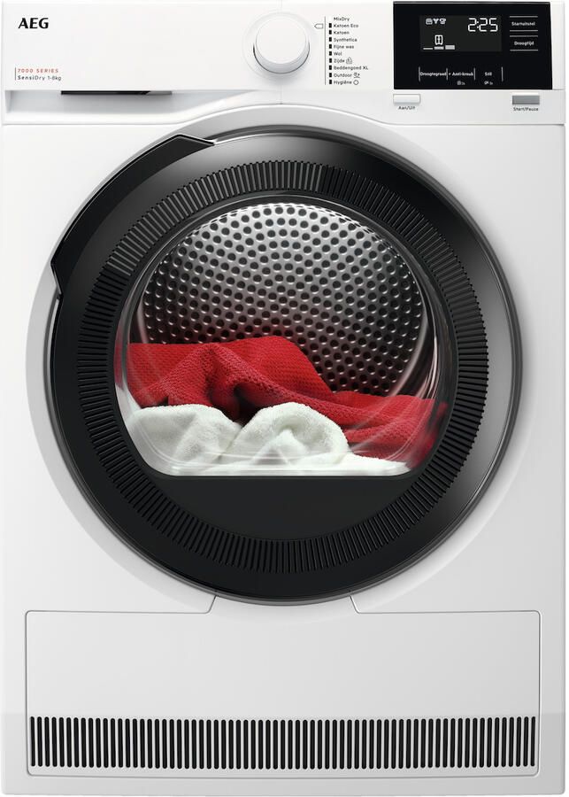 AEG TR738AT4B 7000 serie SensiDry Wasdroger Warmtepompdroger 8 kg