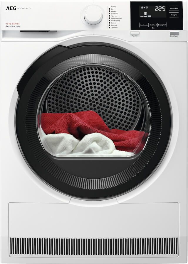 AEG 8 kg MixDry SensiDry PreciseDry 64 db 750 W 850x596x663 mm 47.8 kg Wit