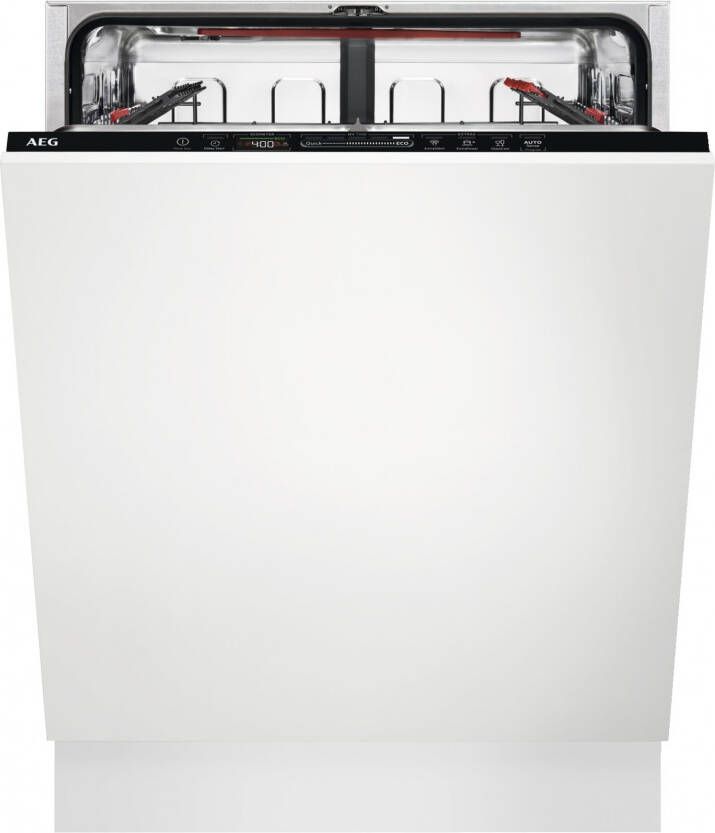 AEG FSE63637P QuickSelect AirDry Vaatwasser Zwart