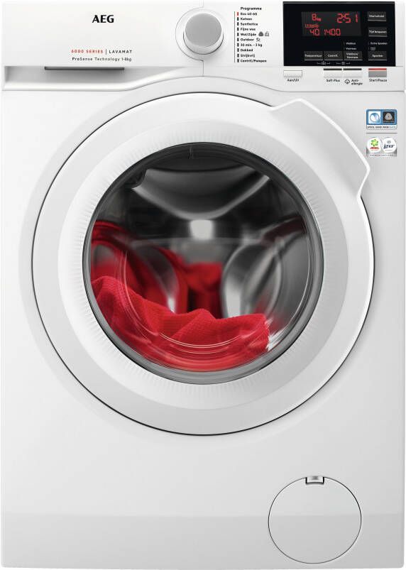 AEG L6FBKOLN+ ProSense Wasmachine Wit - Foto 2
