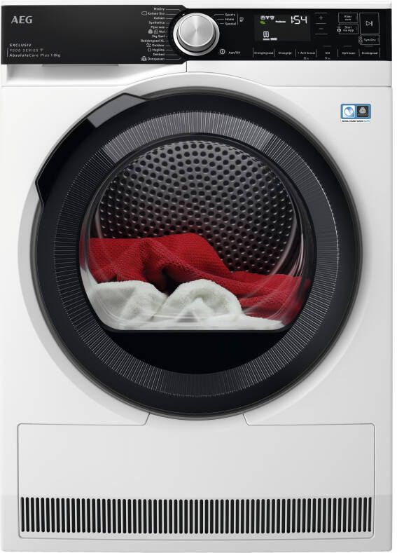 AEG TR9MUNCHEN 9000 serie AbsoluteCare Plus warmtepomp wasdroger 8 kg