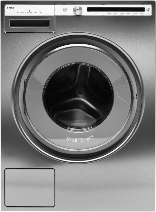 Asko Logic W4086C.S 3 wasmachine Voorbelading 8 kg 1600 RPM A Roestvrijstaal - Foto 2