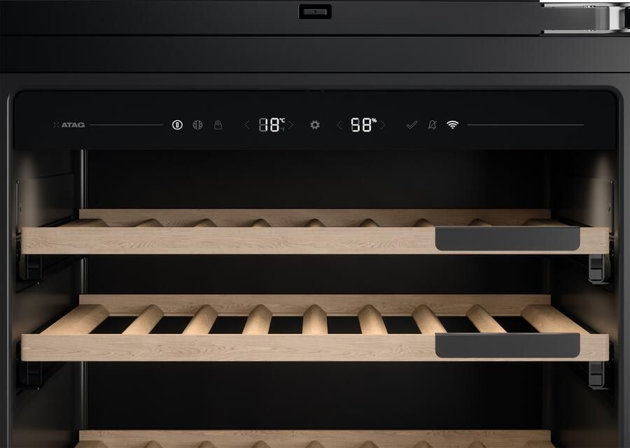 Atag KU8571K1C Inbouw wijnkoelkast Zwart - Foto 4