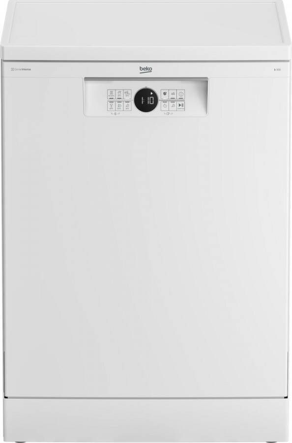 Beko BDFN26640WC CornerIntense Vrijstaande Vaatwasser Wit - Witgoed.com