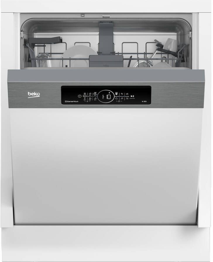 Beko BDSN36440XC CornerIntense half geïntegreerde inbouw vaatwasser - Foto 2