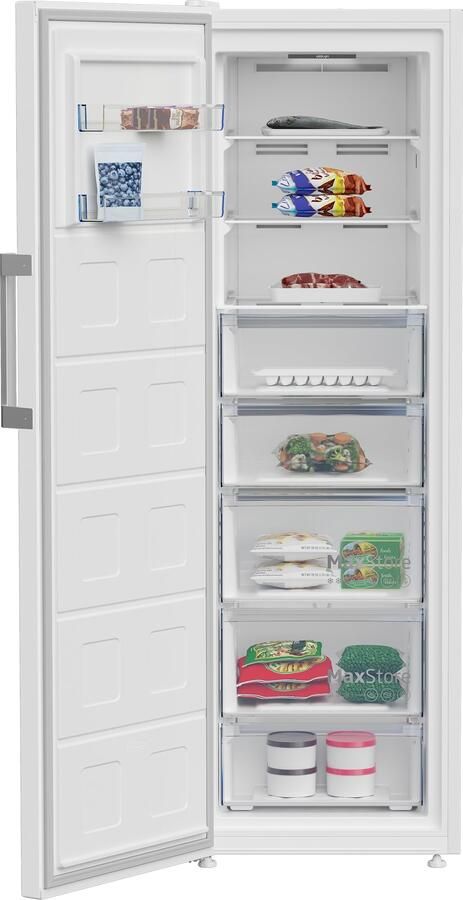 Beko B3RMFNE314W diepvriezer Vrieskast Vrijstaand 286 l E Wit - Foto 2