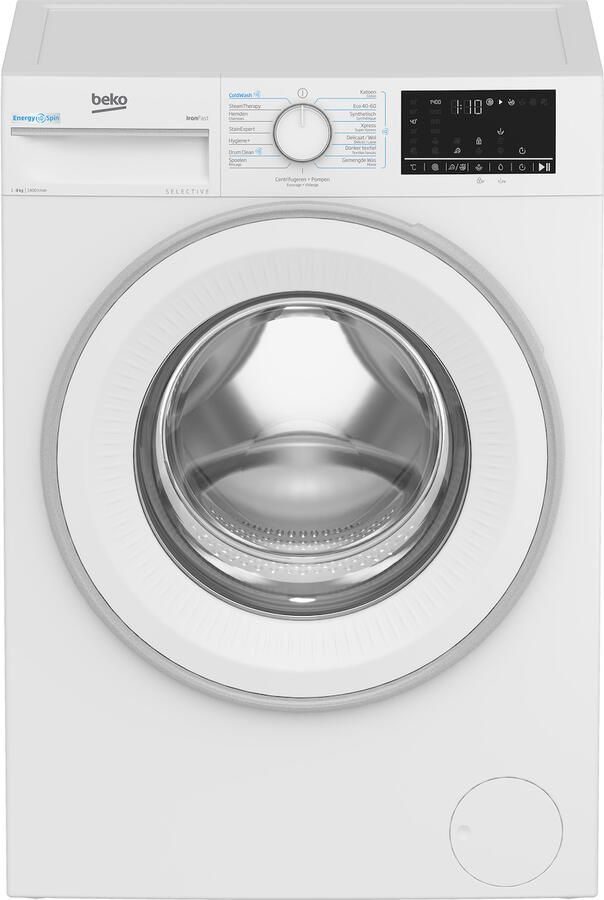 Beko B3WM4841W2 Selective Line EnergySpin wasmachine 8 KG