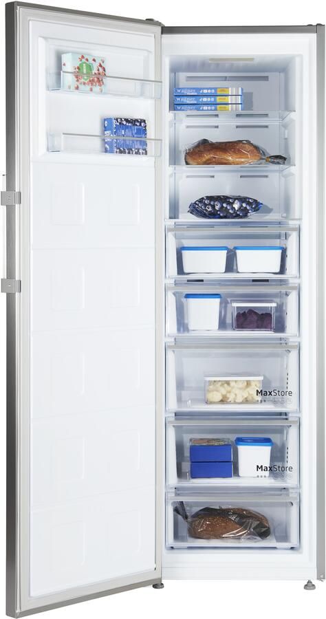 Beko B7RMFNE315XP Vriezer Grijs