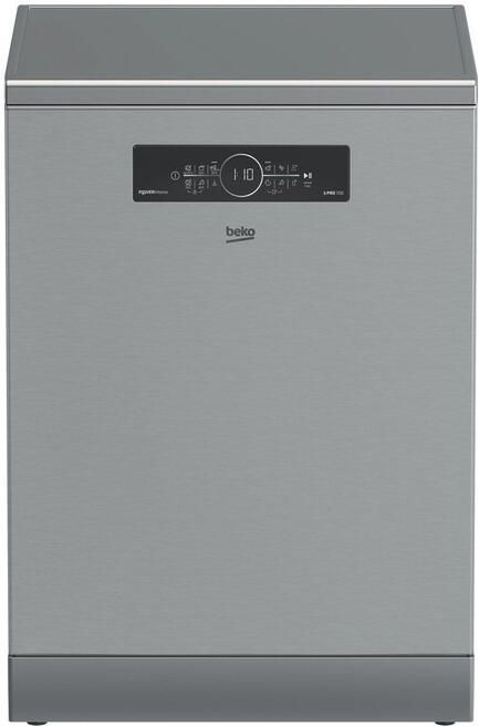 Beko BDFN36561XP PowerIntense Selective Line Vrijstaande vaatwasser Grijs