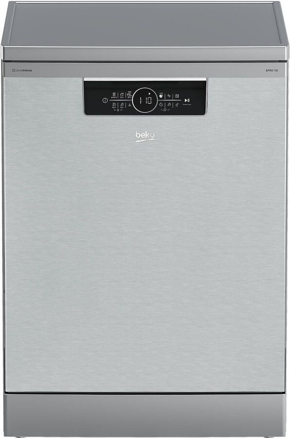 Beko BDFN36641XD Vrijstaande vaatwasser Grijs