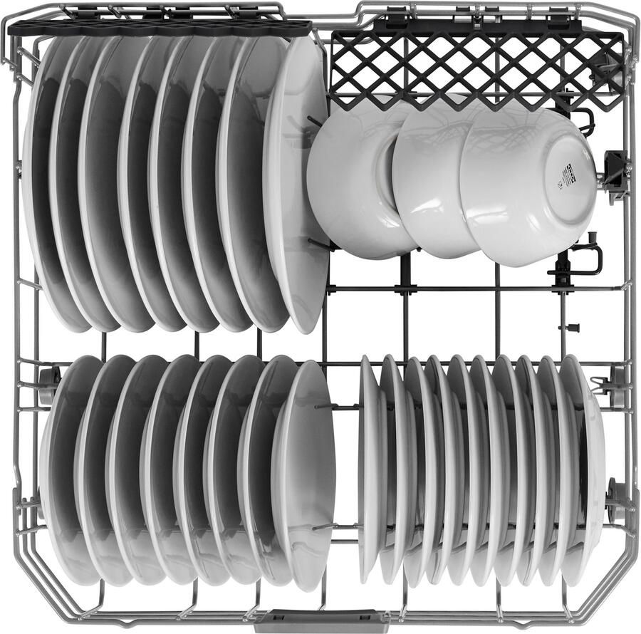 Beko bPRO 500 BDFN36653XC Vrijstaand Volledige grootte (60 cm) Roestvrijstaal Knoppen LED 2 mand(en)