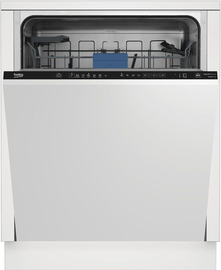 Beko BDIN37440WP PowerIntense Volledig geïntegreerde vaatwasser