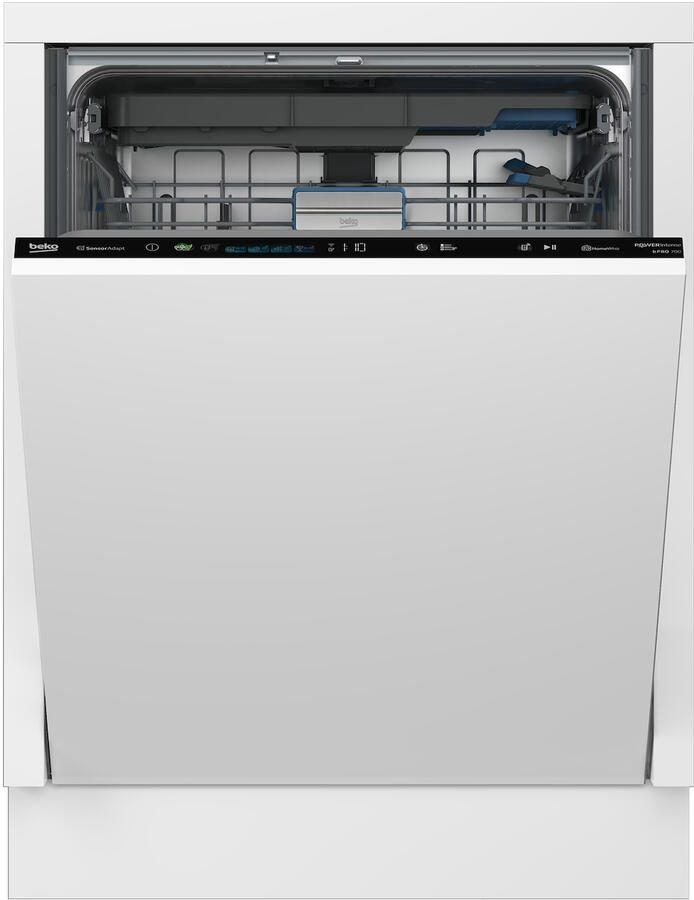 Beko BDIN4S560WP PowerIntense Volledig geïntegreerde vaatwasser