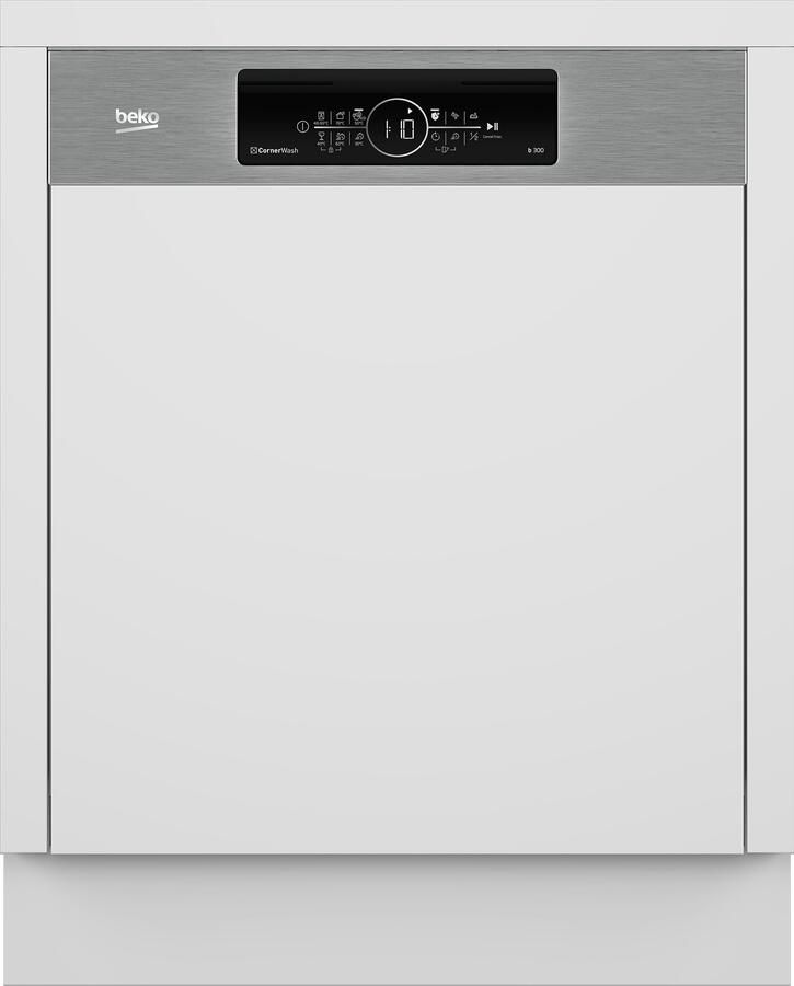 Beko BDSN36440XC CornerIntense half geïntegreerde inbouw vaatwasser