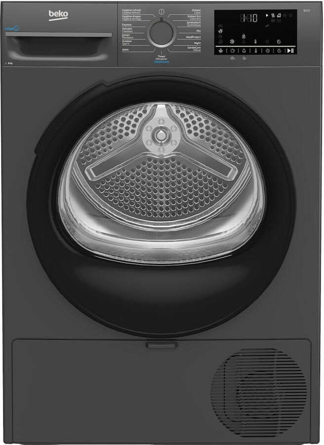 Beko BM3T3824A OptiSense Warmtepompdroger 8 kg