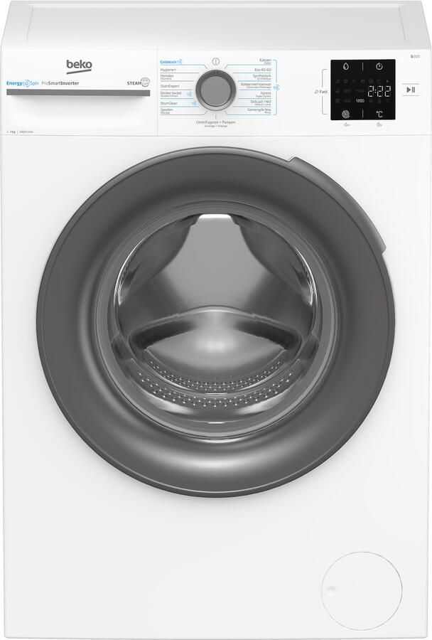 Beko b300 BM3WFU3741S wasmachine Voorlader 7 kg 1400 RPM Wit