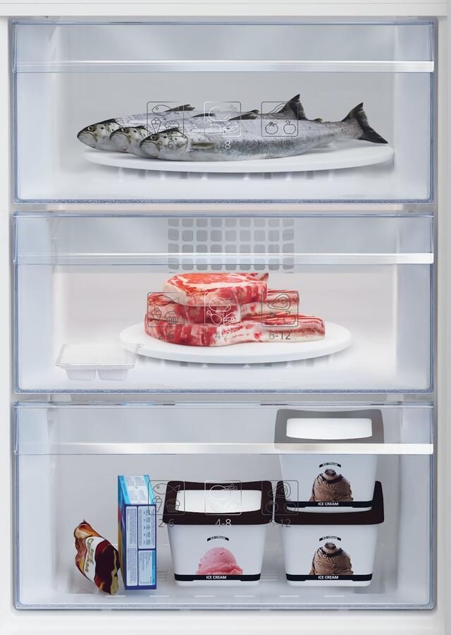 Beko Koelvriescombinatie RCSA366K40WN | Vrijstaande koelkasten | 5944008923747 - Foto 2