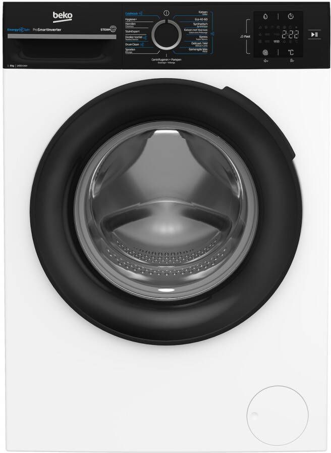 Beko BM3WFT3941B wasmachine EnergySpin 9kg 1400 toeren