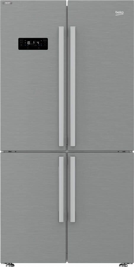 Beko GN1416231JXN Amerikaanse koelkast Rvs online kopen