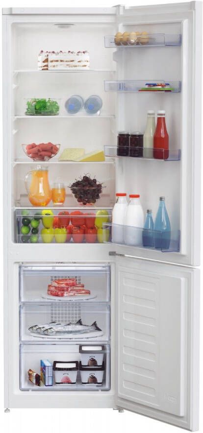 Beko RCHA305K30WN Koel vriescombinatie Wit
