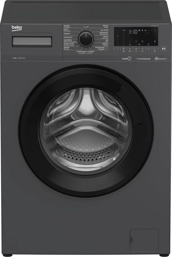 Beko WTV8716XAST SteamCure vrijstaande wasmachine voorlader
