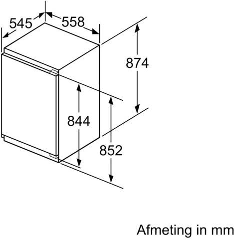 Bosch SER4 GIV21AD30 Vrieskast 87 6 cm D softClose - Foto 10