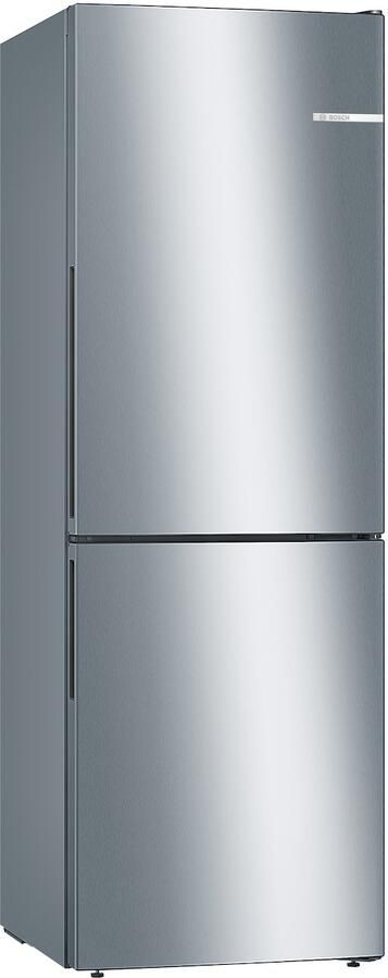 Bosch KGV33VLEA Serie 4 Koelkast Koel-vriescombinatie 176 cm Energielabel E Houd je versen langer vers met VitaFresh lade Stil Led verlichting RVS - Foto 2