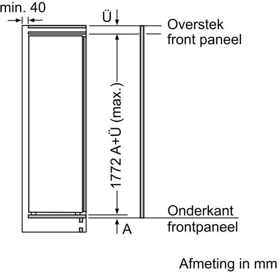 Bosch Koelkast Inbouw KIL82VFE0 | 1-deurskoelkasten | Keuken&Koken Koelkasten | 4242005382767